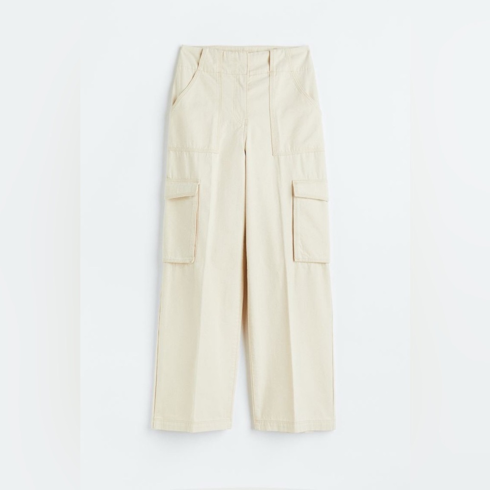 Light Beige Cargo Pants